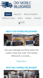 Mobile Screenshot of cnymobilebillboard.com